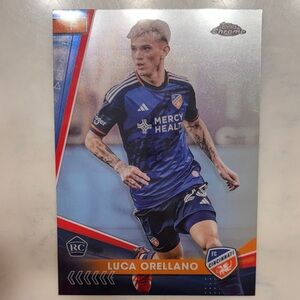Luca Orellano FC Cincinnati Rookie Soccer Card - Blue & Orange MLS